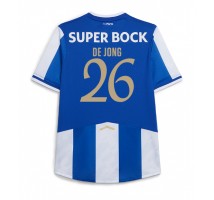 Porto Luuk de Jong #26 Koszulka Podstawowa 2025-26 Krótki Rękaw